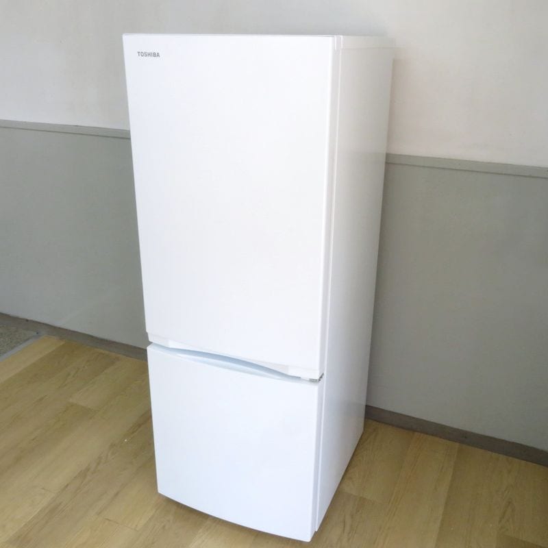 【SALE】東芝 冷蔵庫 153L GR-U15BS(W) 2023年製 ホワイト 冷凍庫 新生活家電 YH19049 中古 配送サイズ250