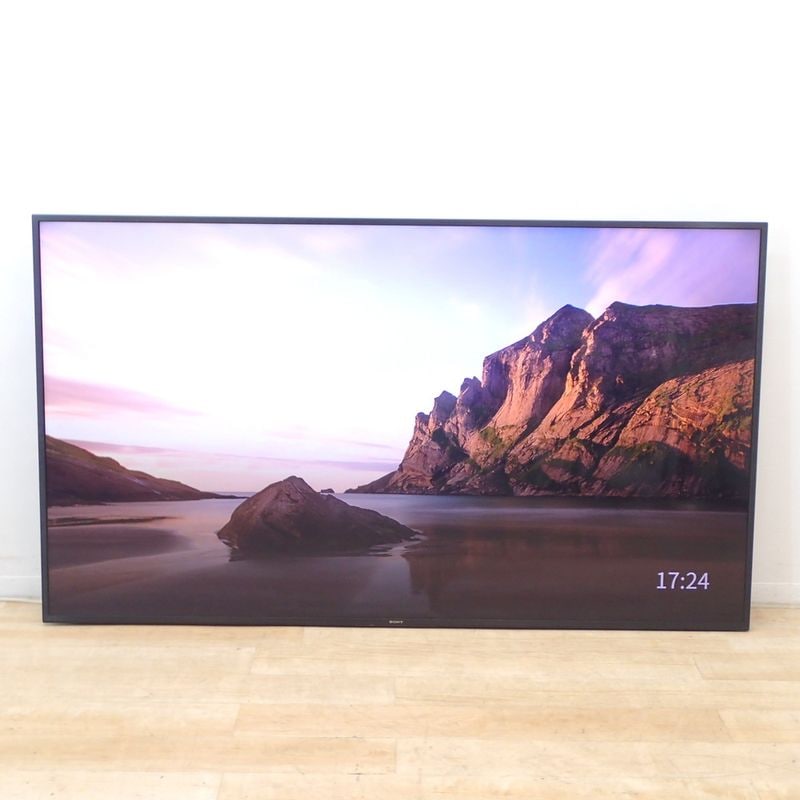 ソニー SONY BRAVIA 2021年製 4K液晶テレビ 75V型 KJ-75X8000H スタンド無し 動画鑑賞 TV 大型 高音質 生活家電 KK19099 中古オフィス家具 配送サイズ300 家財おまかせ便
