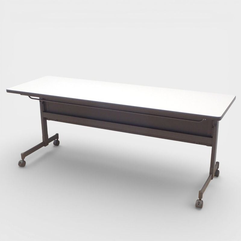 コクヨ スタックテーブル KTT-S601F1 グレー W1800 網棚 幕板 KK19153 中古 配送サイズ350