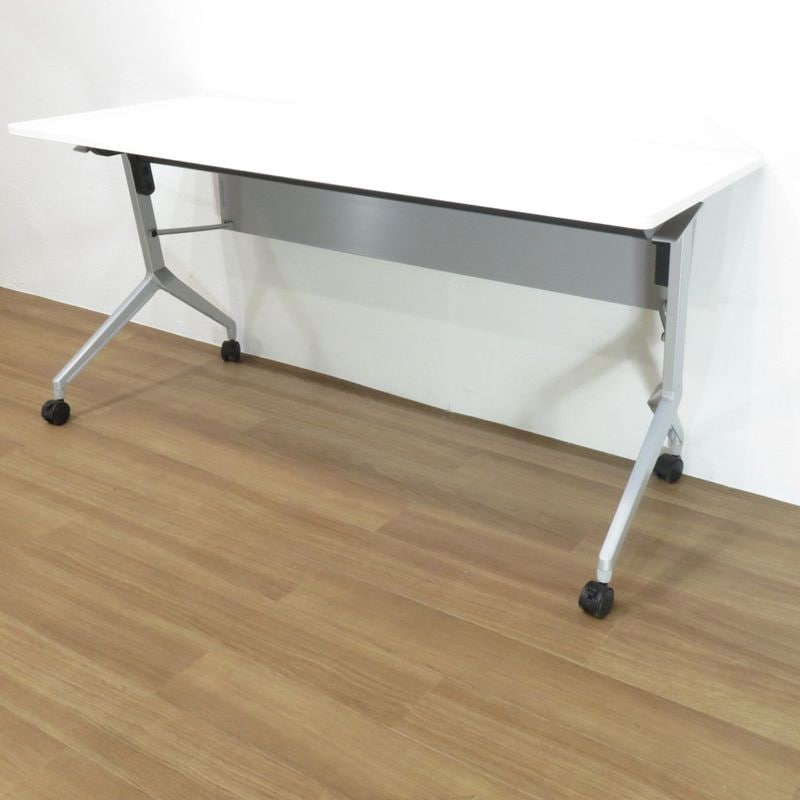 コクヨ リーフライン KTT-1203PAW スタックテーブル ホワイト 中古 AG19063 配送サイズ300