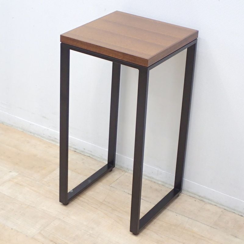 電話台 テレフォンスタンド ブラウン EG19203 中古 配送サイズ160