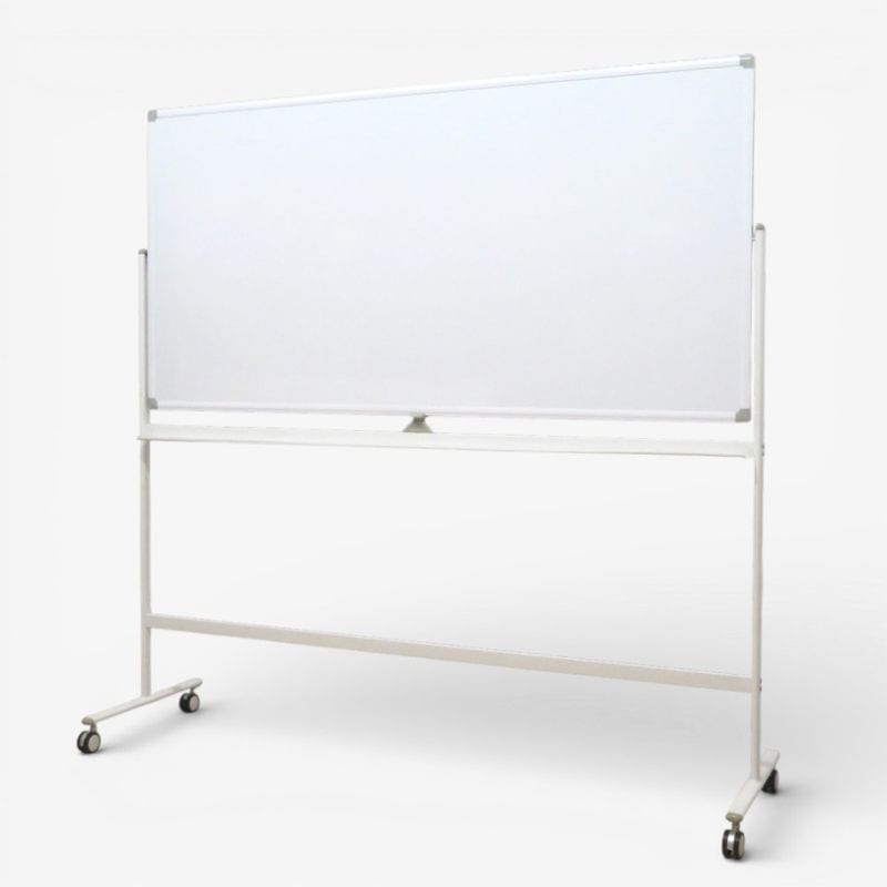 訳有 自立式片面ホワイトボード ホワイト 幅1890mm 白板 脚付き 片面 キャスター ペントレー 中古 KK18021 配送サイズ450