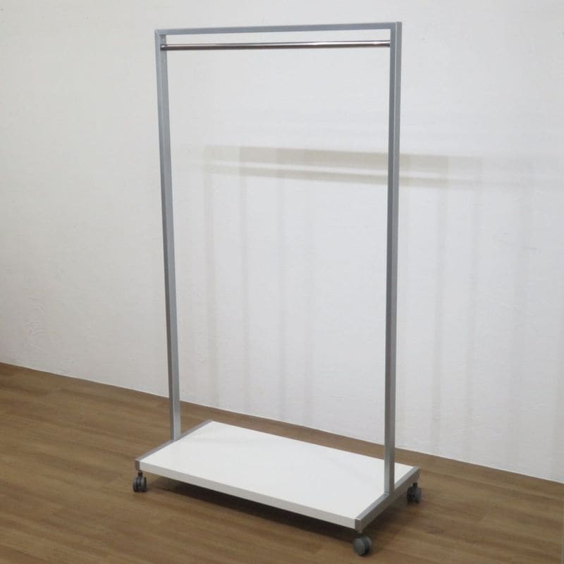 okamura オカムラ コートハンガー L976AB ZA75 シルバー/ホワイト ハンガーラック 幅900 オフィスアクセサリー AG19210 中古オフィス家具 配送サイズ350