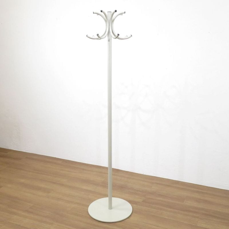 【SALE】コクヨ コートハンガー CH-11M ホワイト ハンガーラック  ポールハンガー 中古 AG19381 配送サイズ300