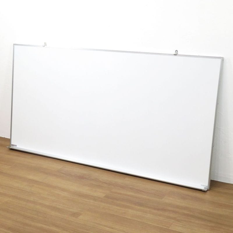 【SALE】プラス 壁掛けホワイトボード ホワイト W1800 H900 片面用 中古 AG19385  配送サイズ300