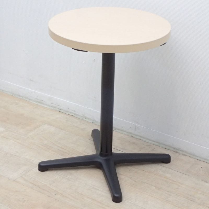 丸テーブル ナチュラル 木目 W450 D450 H600 KK19422 中古 配送サイズ160