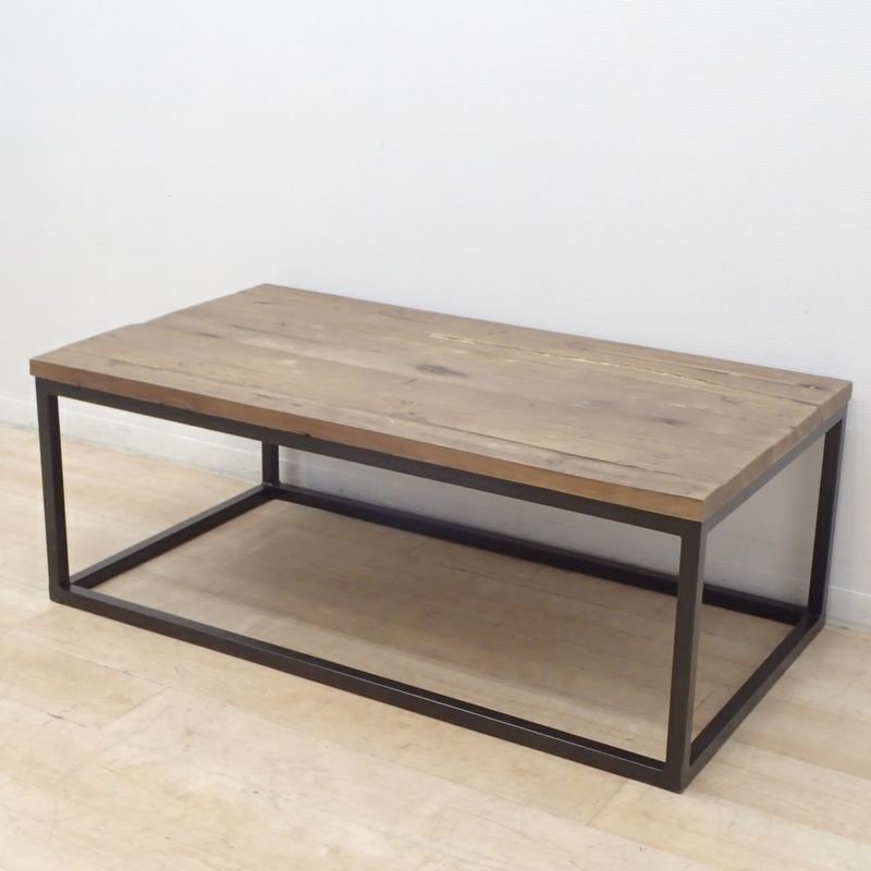 クラッシュゲート ノットアンティークス ライザⅢ コーヒーテーブル ローテーブル KK19396 中古 配送サイズ220