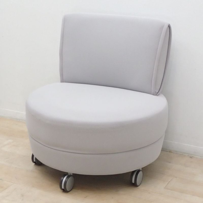 SOGO 相合家具 CARLA カルラ 1Pソファ 水色 ソファ 1人用ソファ ロビー