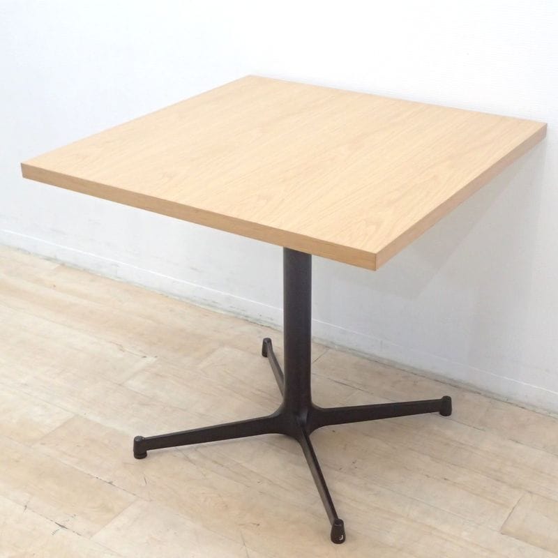 相合家具 角テーブル ナチュラル ダイニングテーブル EG18828-1 中古 配送サイズ240