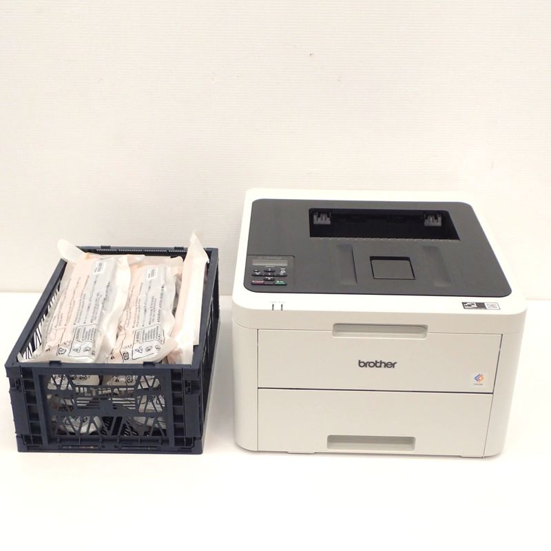 ブラザー HL-L3230CDW レーザープリンター ホワイト カラー印刷 無線LAN対応 トナー付き KK19589 中古 配送サイズ140