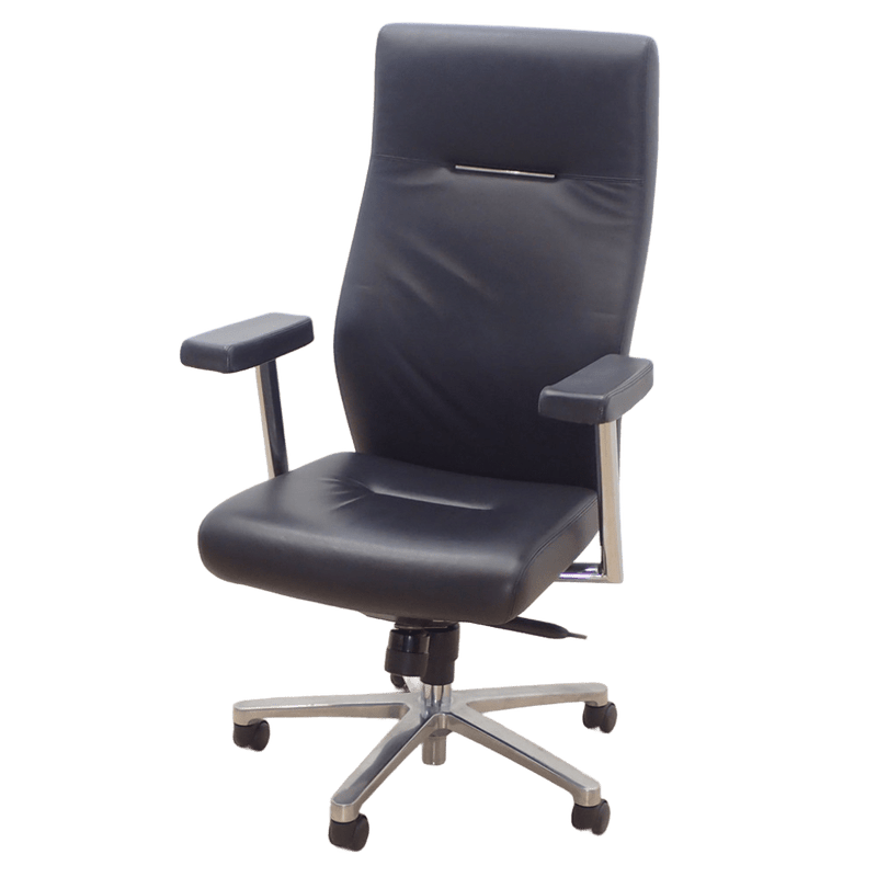 FURSYS CHJ3200Z 役員チェア ブラック 肘付き ハイバック エグゼクティブ 中古 EG19229 配送サイズ220