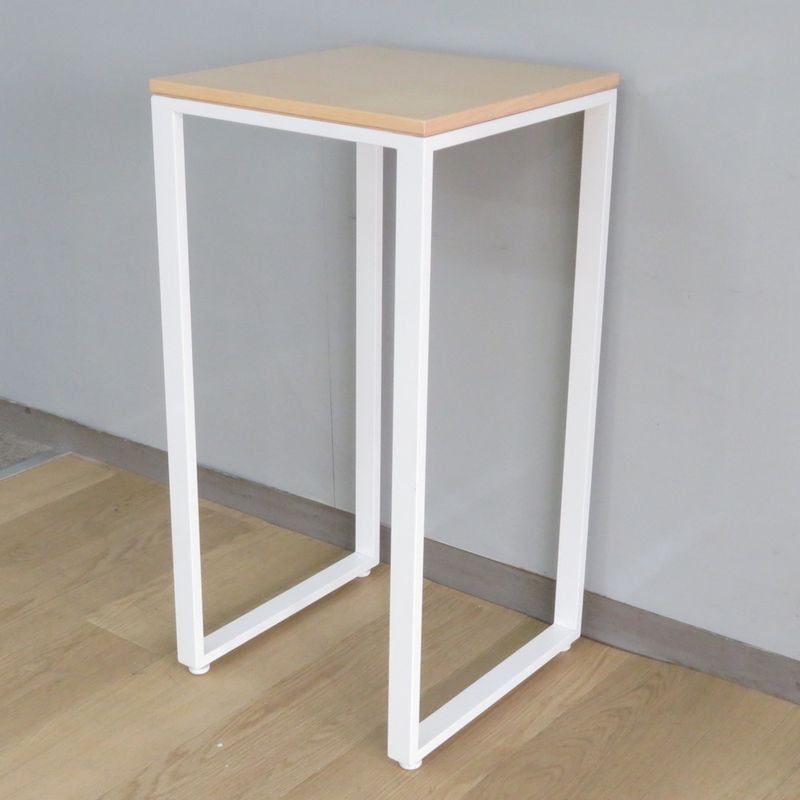 電話台 ナチュラル テレフォンスタンド シンプル 木目調 受付台 荷台 YH19524 中古 配送サイズ160