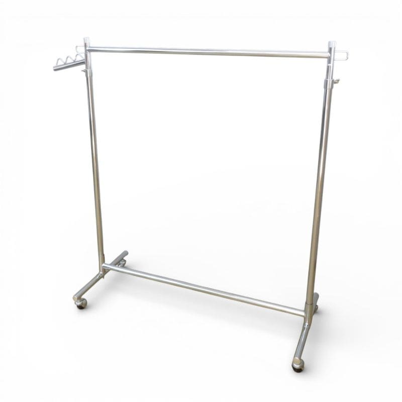 ハンガーラック W1000 D400 H1100 シルバー コート 洋服掛け YH19481 中古 配送サイズ300