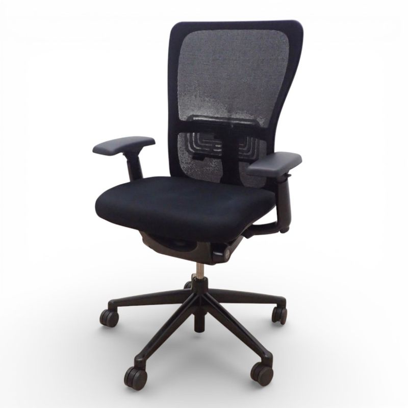 ヘイワース ZODY ゾディ チェア メッシュ ランバーサポート 可動肘 美品 ハイバック 高級オフィスチェア 中古 EG19272 配送サイズ240