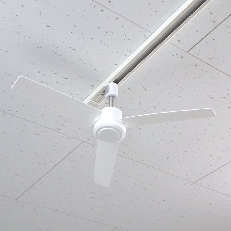 BRID DC plus ファン HTLB(DR)230002 ホワイト ダクトレールファン サーキュレーター リモコン操作  中古 オフィス家電 EG18913 配送サイズ120