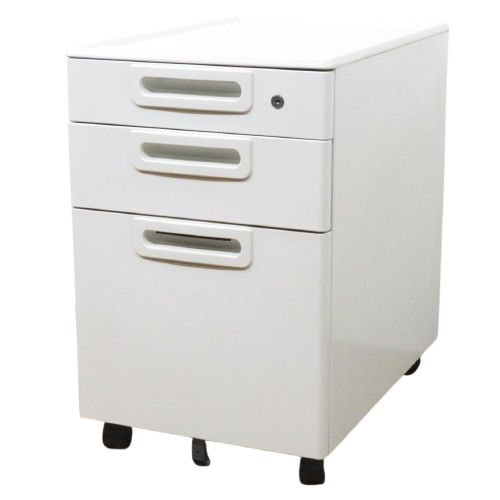 コクヨ KOKUYO iSデスクシステム 3段ワゴン SD-GT46T3SAWN ホワイト