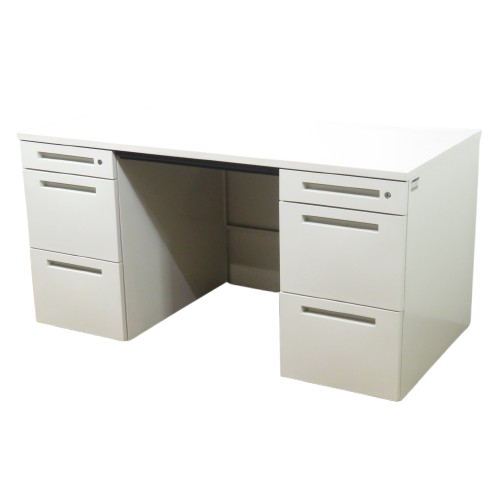 中古オフィス両袖デスクの販売