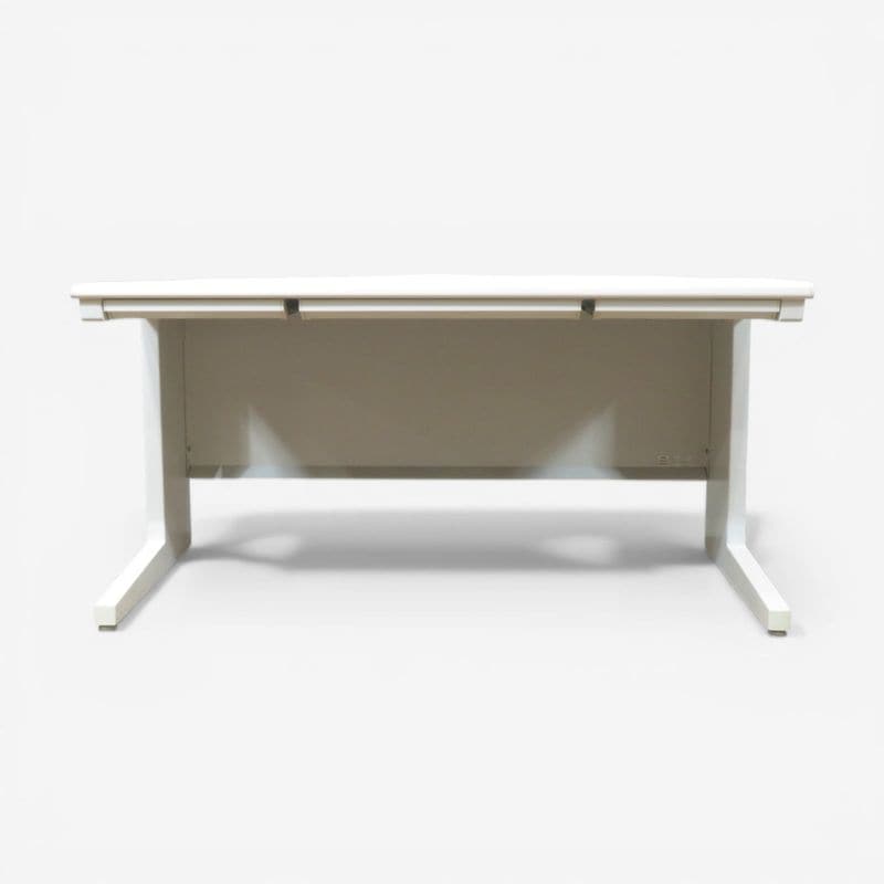 【中古】 イナバ 平デスク 255751 DU-FPセット ホワイト W1400 事務机 オフィスデスク AG19652-1 中古オフィス家具 