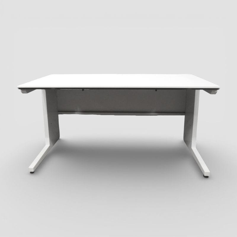 【中古】コクヨ オフィスデスク ISシリーズ SDT-IS147PAWN ホワイト W1400 平机 法人用デスク 中古オフィス家具 AG YH19522