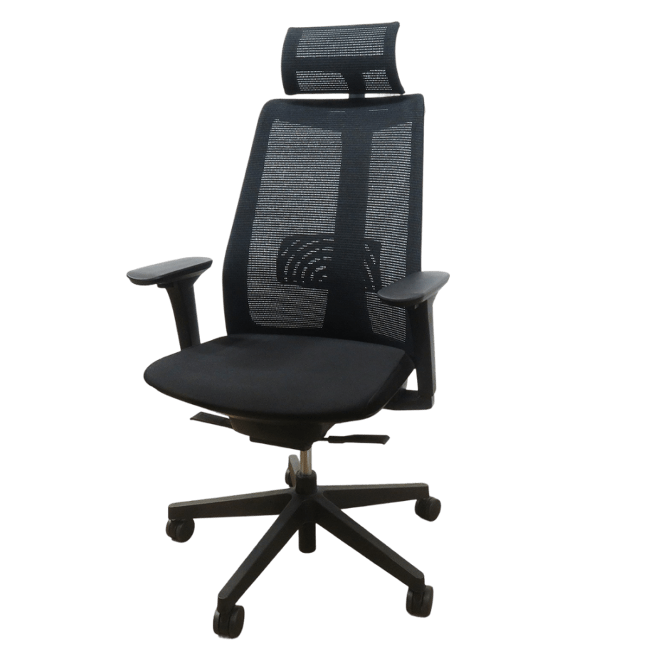 イトーキ サリダ YL8-BL-AEL オフィスチェア ブラック ハイバック 肘