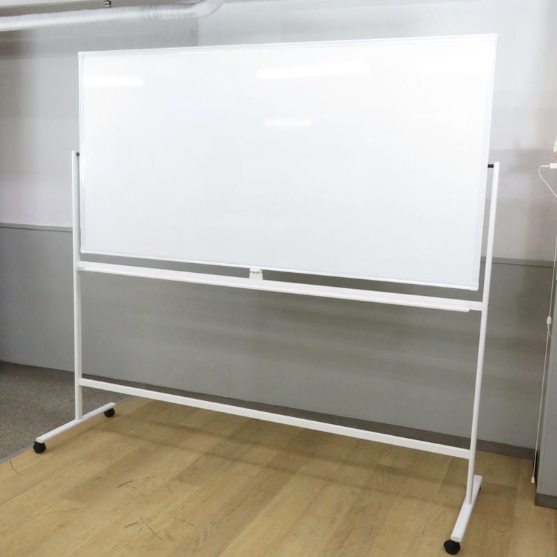 プラス 自立式ホワイトボード SI-TA2D 掲示板 中古 YH19889 配送サイズ450