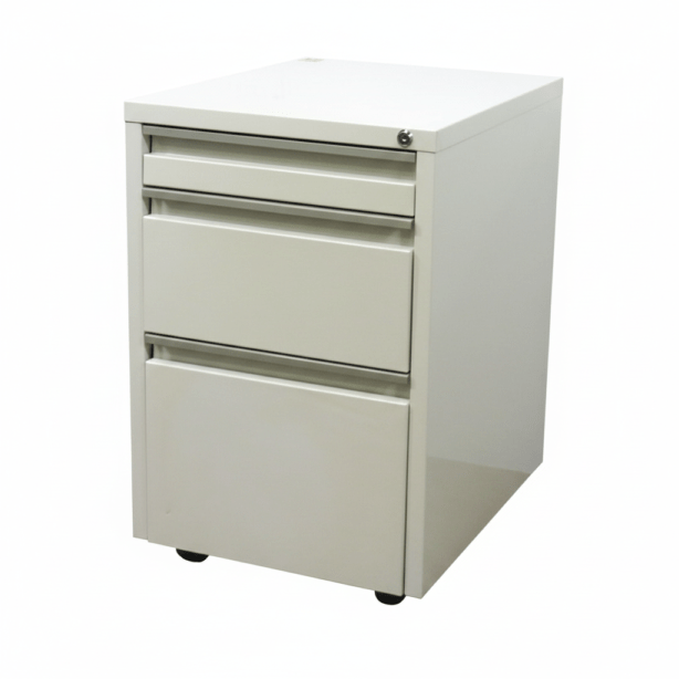 ナカバヤシ RWX-F510  3段ワゴン  ホワイト  デスクワゴン インサイドワゴン サイドキャビネット  中古 AG19768 配送サイズ180