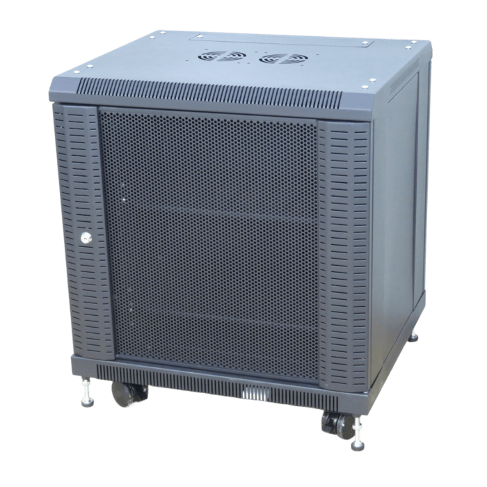 サンワサプライ サーバーラック CP-SVLBOX2 ブラック 19インチ 11U AVラック マウントボックス 中古 YH19880 配送サイズ200