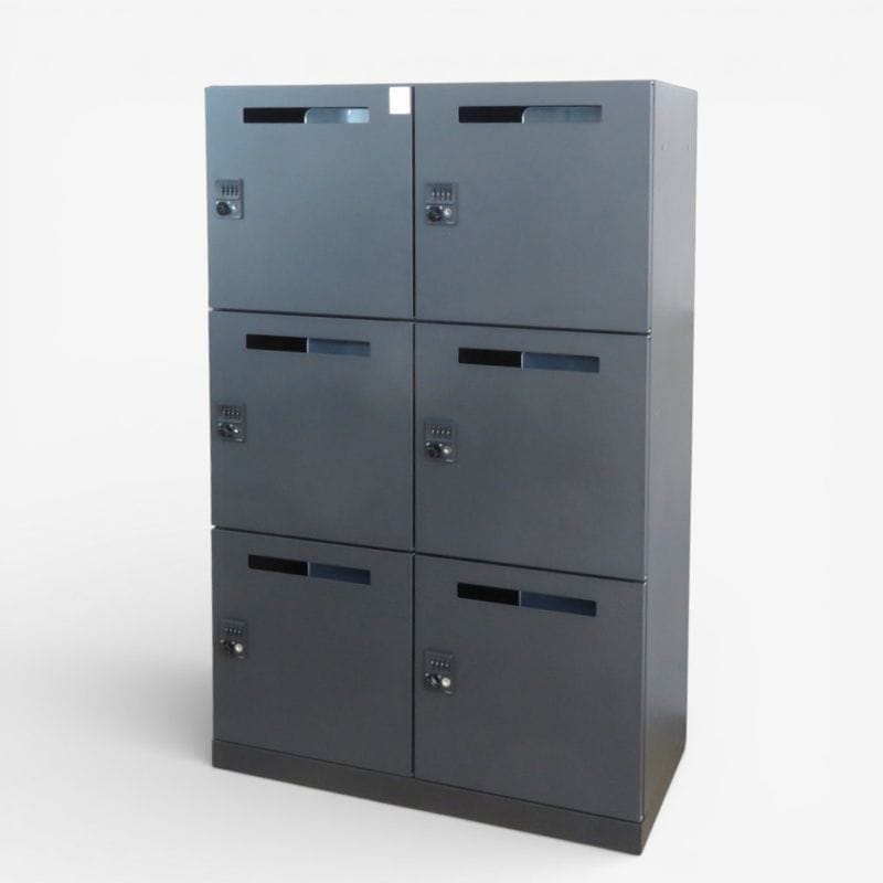中古オフィス6人用ロッカーの販売