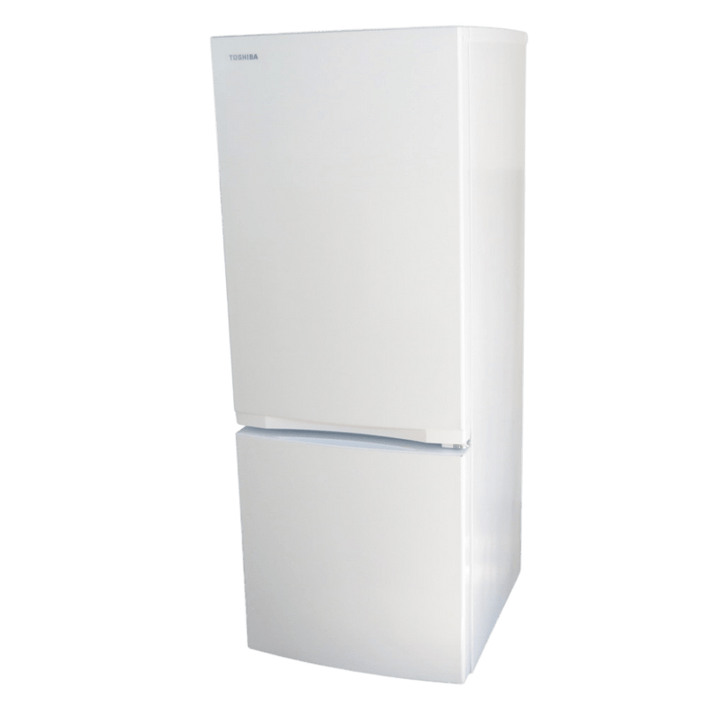 東芝 冷蔵庫 GR-V15BS(W) ホワイト 153L 右開き 2024年製 オフィス家電 中古 YH20003 配送サイズ250