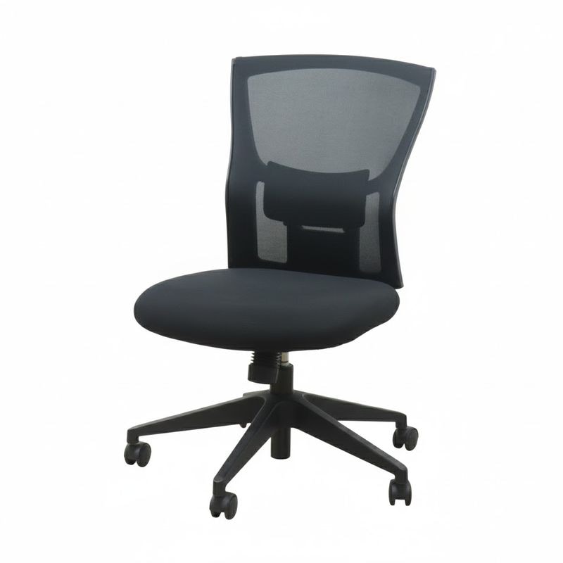 【中古】 イトーキ  オフィスチェア サリダ YL5 ブラック 肘無し 事務椅子 パソコンチェア  メッシュ AG19982 中古オフィス家具