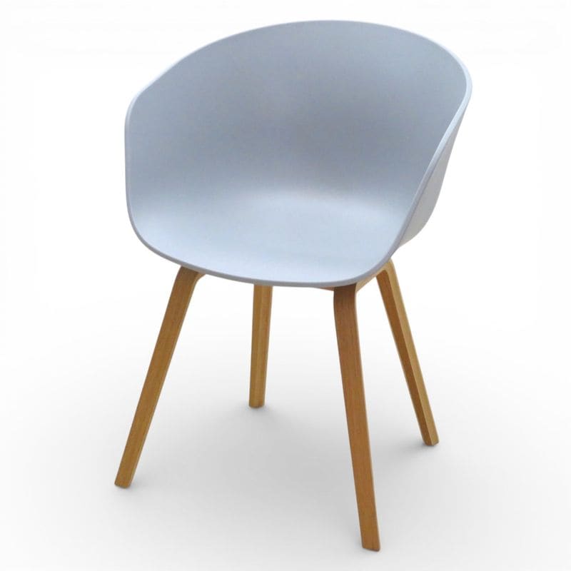 HAY ヘイ アバウト ア チェア ABOUT A CHAIR AAC22 2.0 ミーティングチェア ライトグレー KK20220 EG20220 中古 配送サイズ220