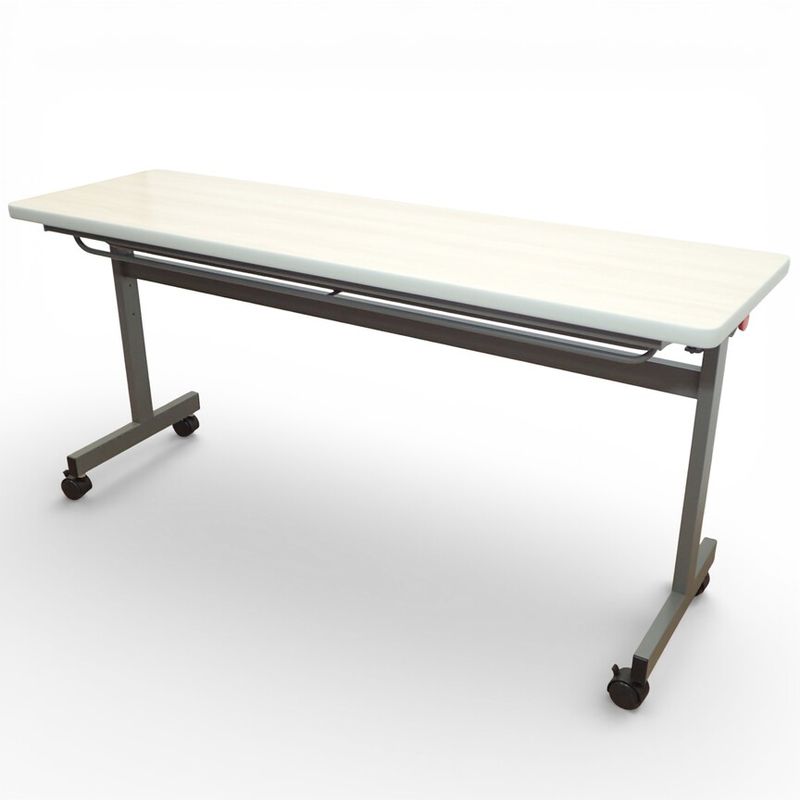 サイドスタックテーブル TF-1545-OCN ナチュラル 網棚 W1500 D450 中古 EG19710 配送サイズ350