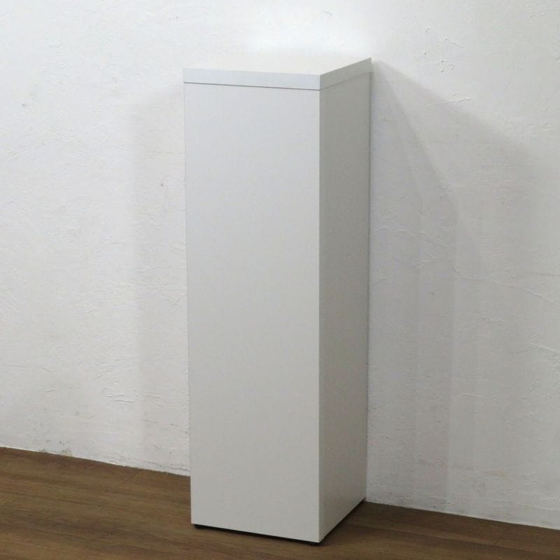 弘益 受付台 SUD-330 ホワイト 幅300mm 奥行300mm 高さ1000mm 電話台 受付カウンター 中古 AG20094 配送サイズ180