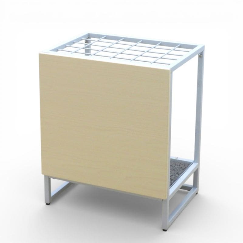 傘立て 30本用 ナチュラル 木目 笠立 かさ立て アンブレラスタンド 滴受け 玄関家具 収納 インテリア雑貨 KK20176 中古 配送サイズ180