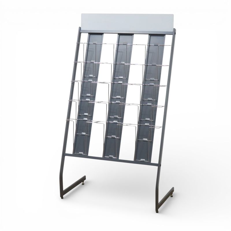 イトーキ カタログスタンド  VBCV-013NB シルバー パンフレットスタンド パンフレットラック マガジンラック 中古 AG20158 配送サイズ250