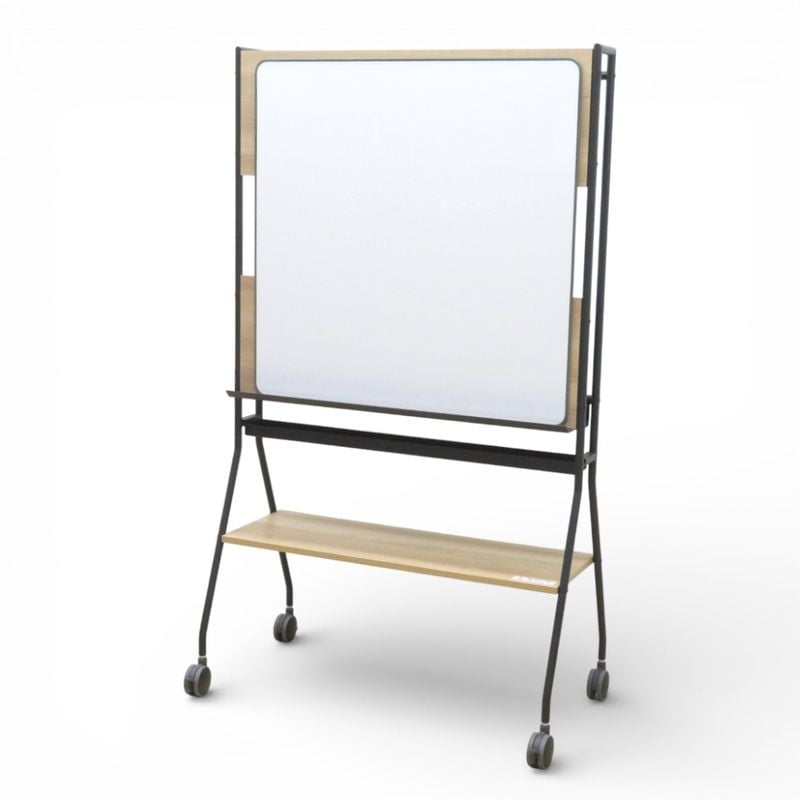 PLUS プラス PWT ホワイトボード PWT-1809 DSJ 白板 脚付 スチール