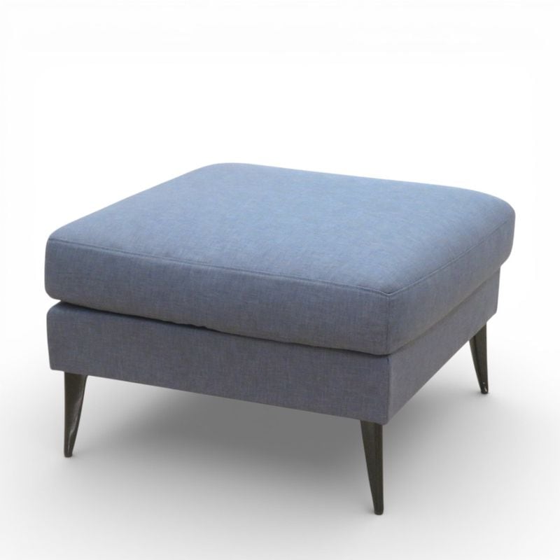 エーディコア・ディバイス オットマン A-mode MD-210B-OT ダークグレー ファブリック アルミ脚 中古 KK20237 配送サイズ180 家財おまかせ便