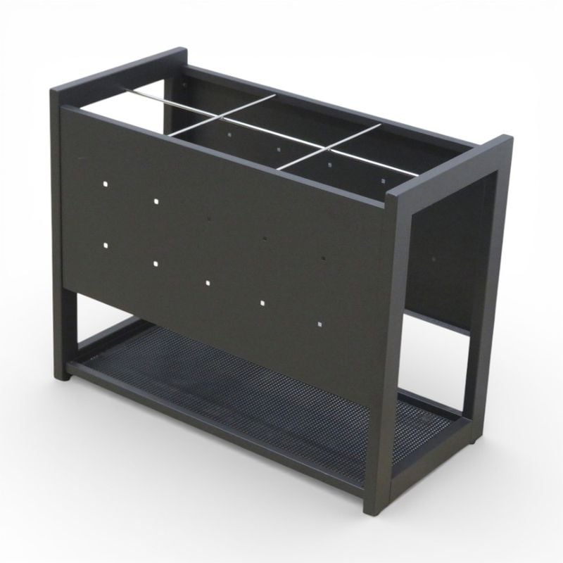 プラス 傘立て TA-36US(K) ブラック 36本用 滴受けトレー付き アジャスター 中古 KK20232 配送サイズ160