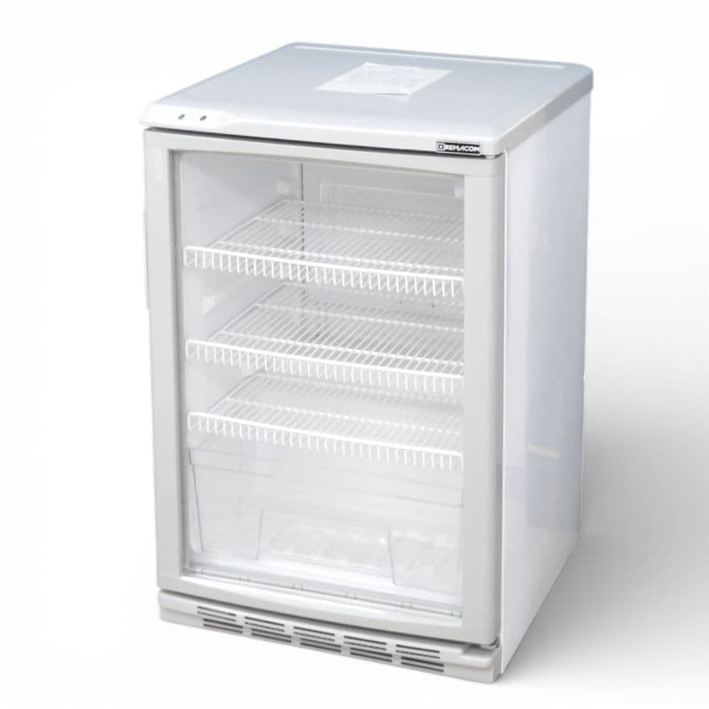 レマコム 冷蔵ショーケース RCS-60 内容積：60L ホワイト 冷蔵庫 YH20037 中古オフィス家電 配送サイズ200