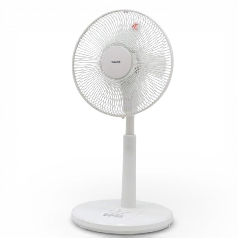 山善 扇風機 YLT-AG303 ホワイト 5枚羽 風量3段階調節 タイマー機能 中古 KK19341 配送サイズ160