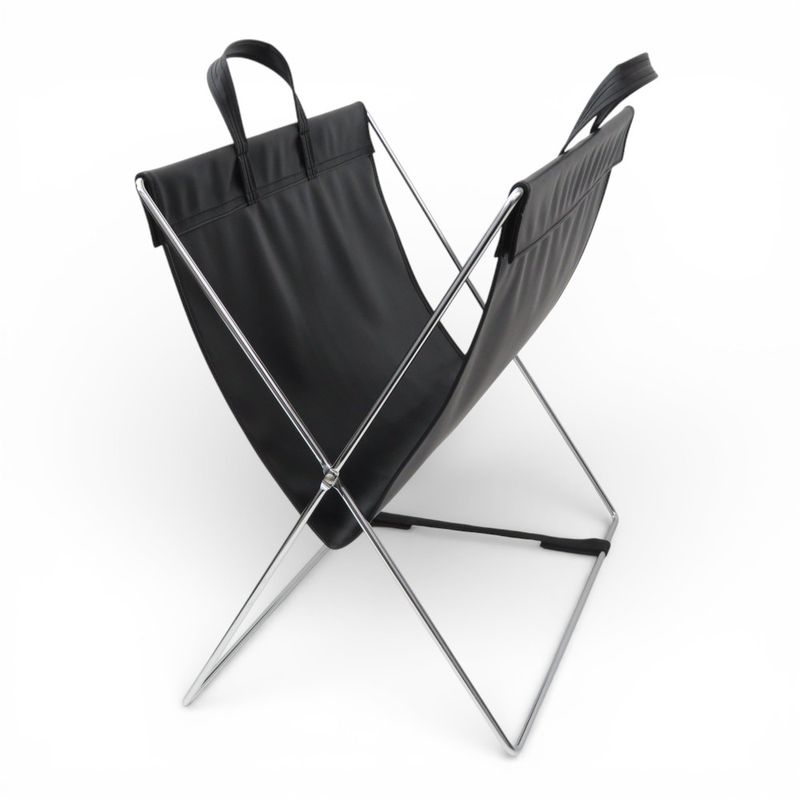 かばん置き ブラック バッグレスト バッグスタンド 中古 YH20005 配送サイズ120