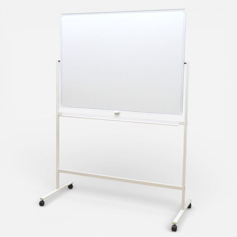 プラス PLUS 自立式ホワイトボード SI-TA2D 両面 W1310 D590 H1800 キャスター ペントレー 白板 脚付き ホワイトフレーム 中古 KK20374 配送サイズ400