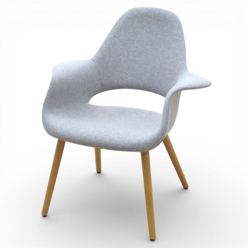 イケア IKEA KAUSTBY ダイニングチェア 木製 ブラック 肘無 椅子 イス