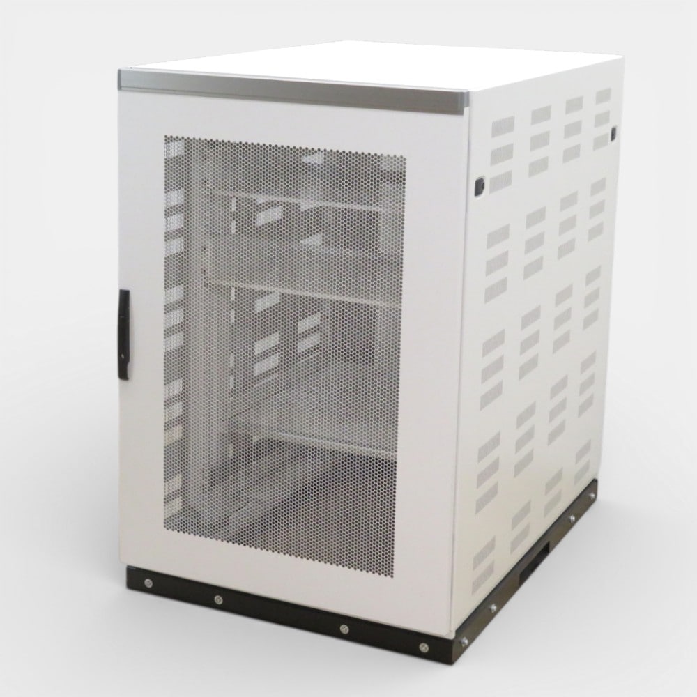 【香川引取限定】日東工業 サーバーラックFL60-605E 60×60×50 日東工業 サーバーラック FS100-710EN/H ホワイト 右開き扉 背面両開き