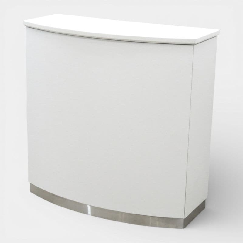 コクヨ 受付台 W900 D400 H900 USシリーズ  CO-US10FEMBN ホワイト カウンター インフォメーション 中古 KK20178 配送サイズ250