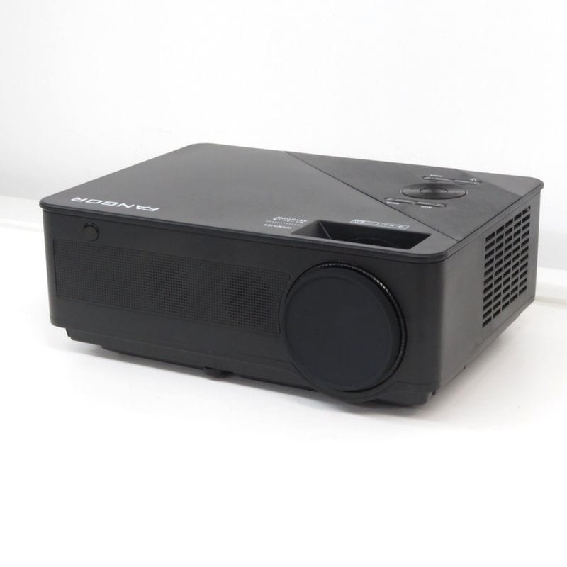 FANGOR プロジェクター F-402 ブラック 映写機 中古 YH19706 配送サイズ80　宅急便