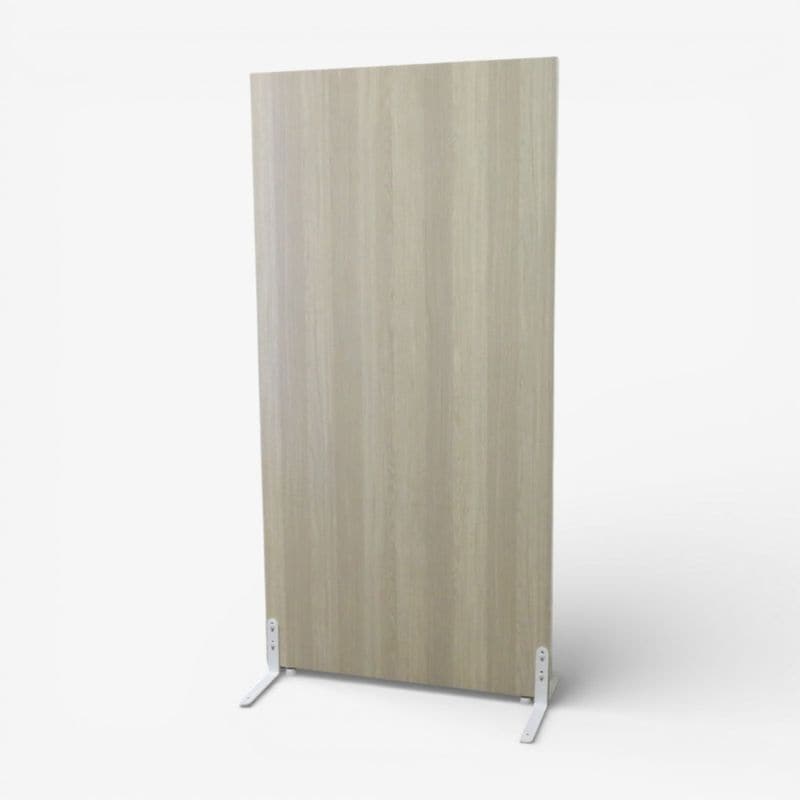 自立式パーテーション ナチュラル 安定脚付き 木目調 幅900mm 高さ1850mm 衝立 間仕切り パネル パーティシ 中古 AG20565
