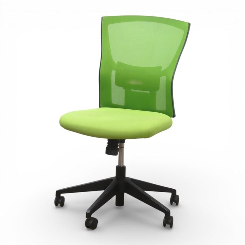 イトーキ オフィスチェア サリダ YL5 ライトグリーン 事務椅子 パソコンチェア 肘無し メッシュ ランバーサポート 中古 AG20612 配送サイズ240