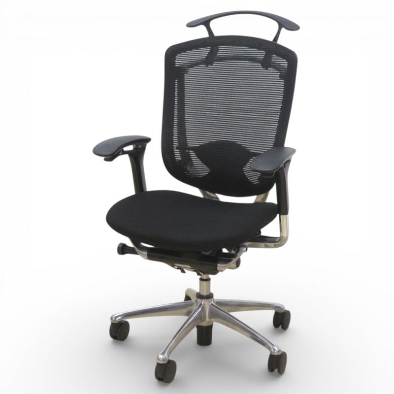 イトーキ ヴェント KE-837JB-T1T1 肘付き メッシュ ハンガー付