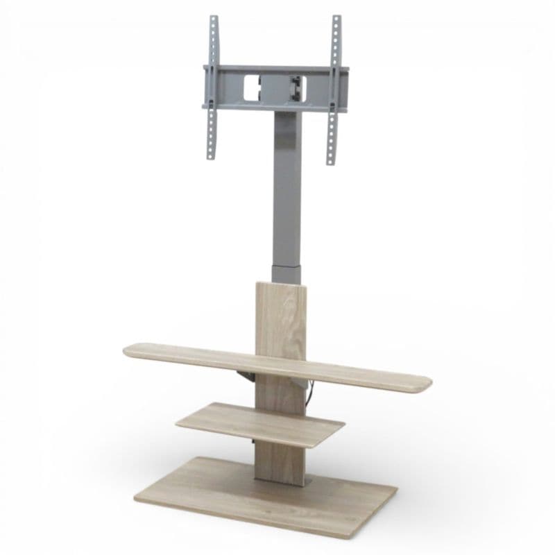 タンスのゲン ディスプレイスタンド A137-A ナチュラル 幅1000mm 高さ1010-1460mm 上下昇降 テレビスタンド 中古 KK19591-1